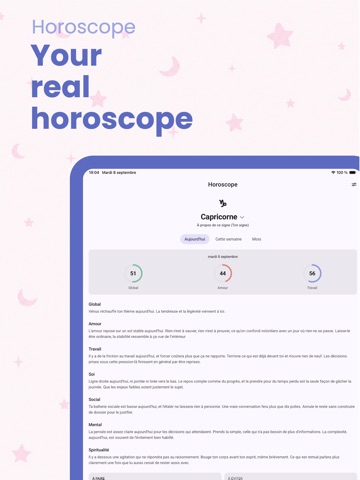 Lou : Horoscope & Astrology iPad screenshot