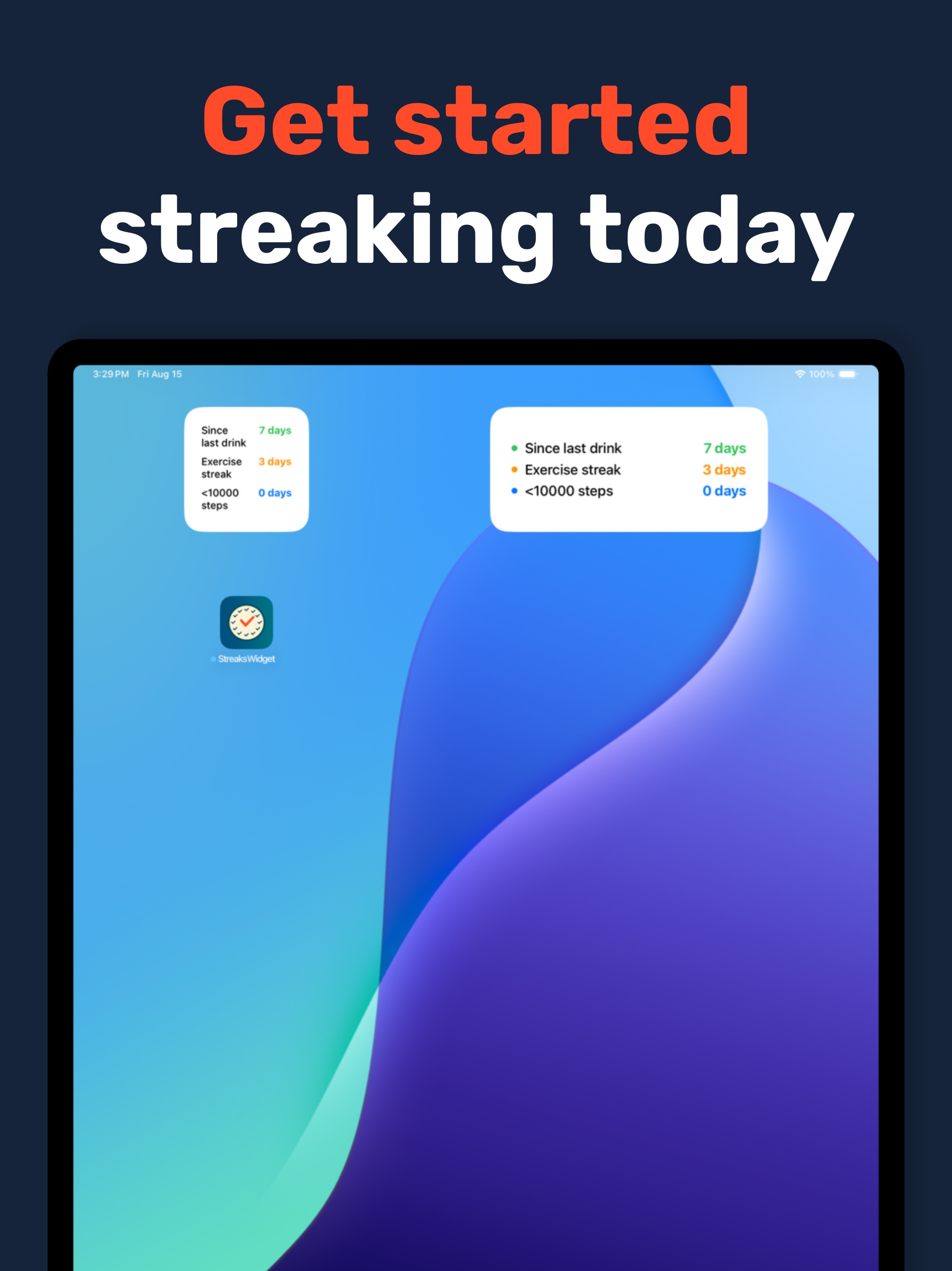 My Streaks: Habits & Widget