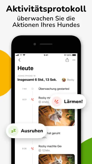Screenshot von Barkio: Hundemonitor & Kamera auf dem iPhone 8
