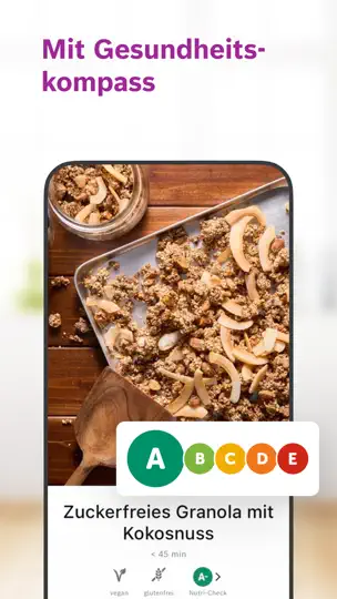 Screenshot von Bosch BetterFood auf dem iPhone 4
