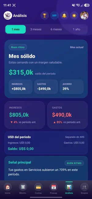 AhorrAR: Finanzas Personales screenshot 3