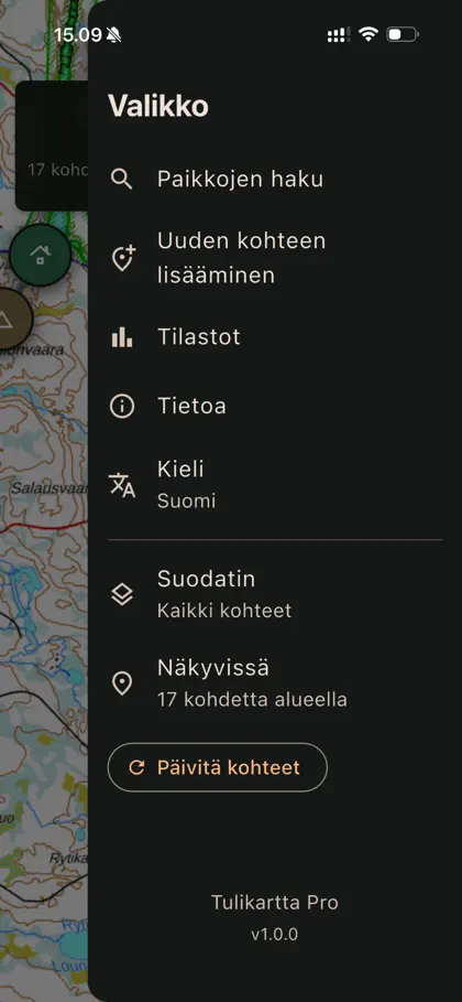 Screenshot 3 von 3 zu Tulikartta Pro