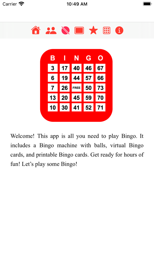 Play Bingo - 1.1 - (iOS)