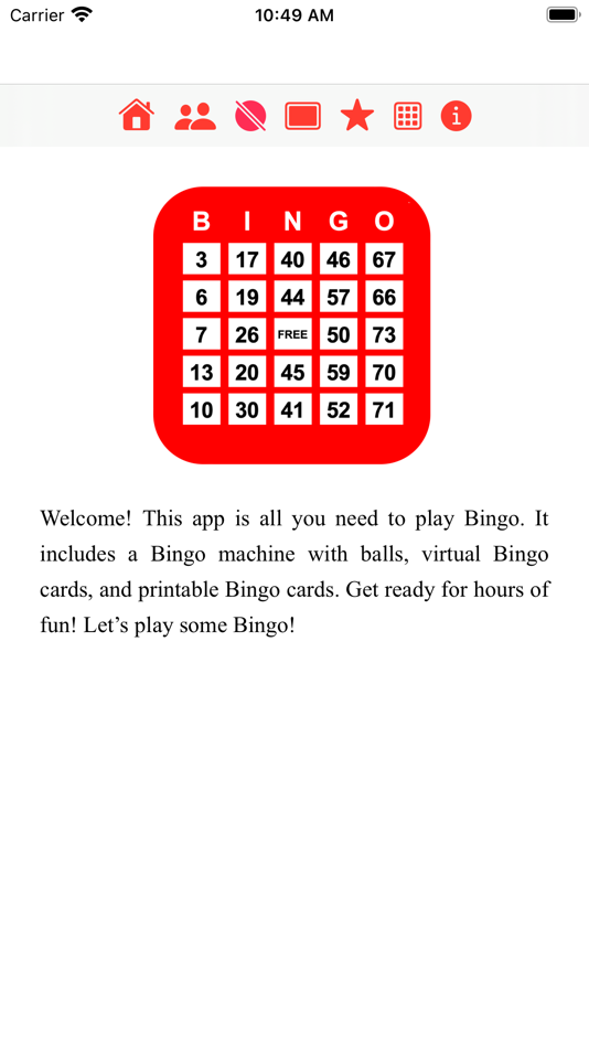 #1. Play Bingo (iOS) Podle: H Valeur
