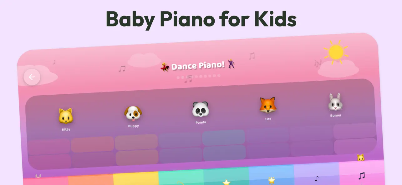 Screenshot #1 pour Baby Piano for Kids - Pianino
