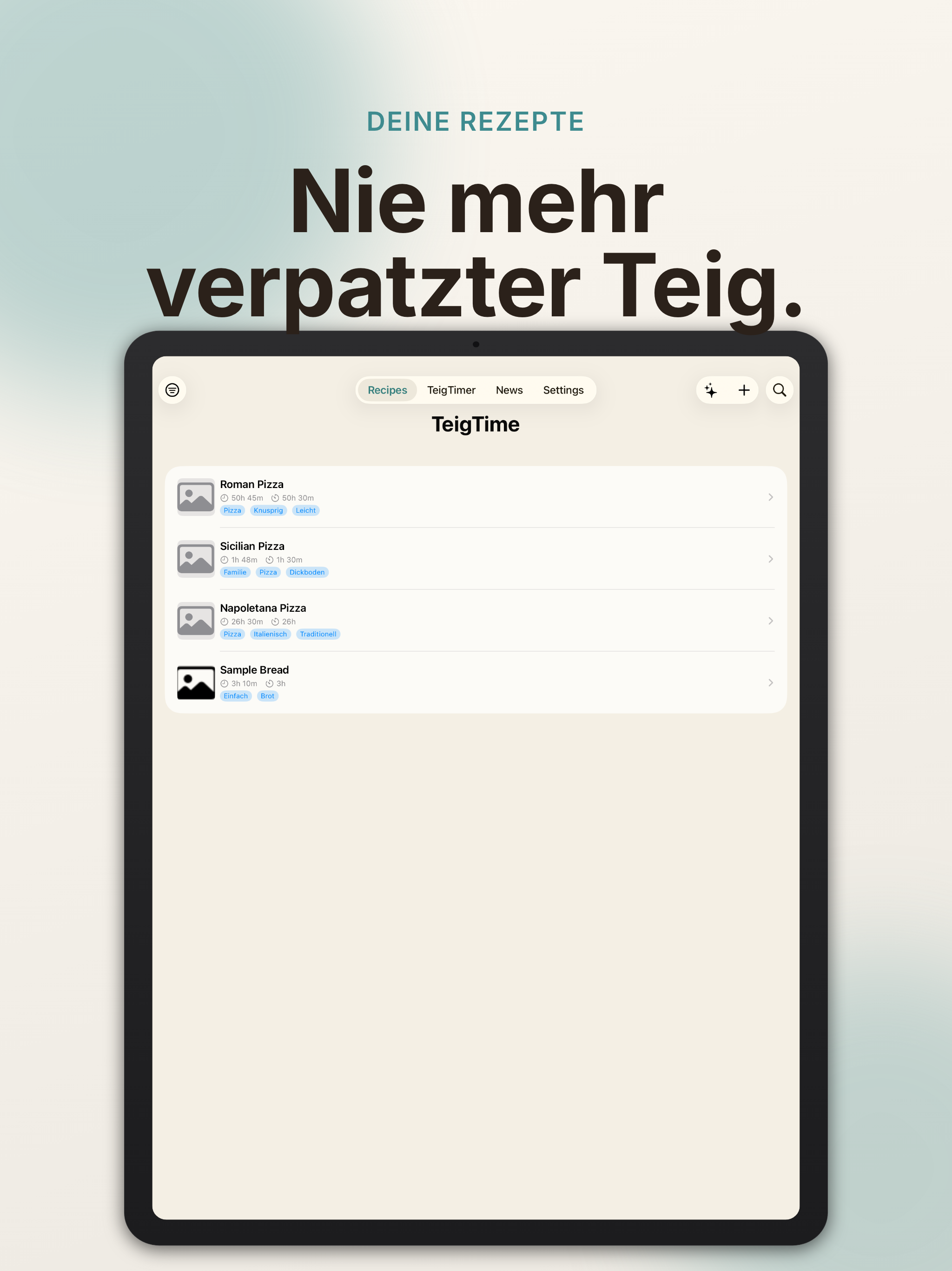TeigTime screenshot 4