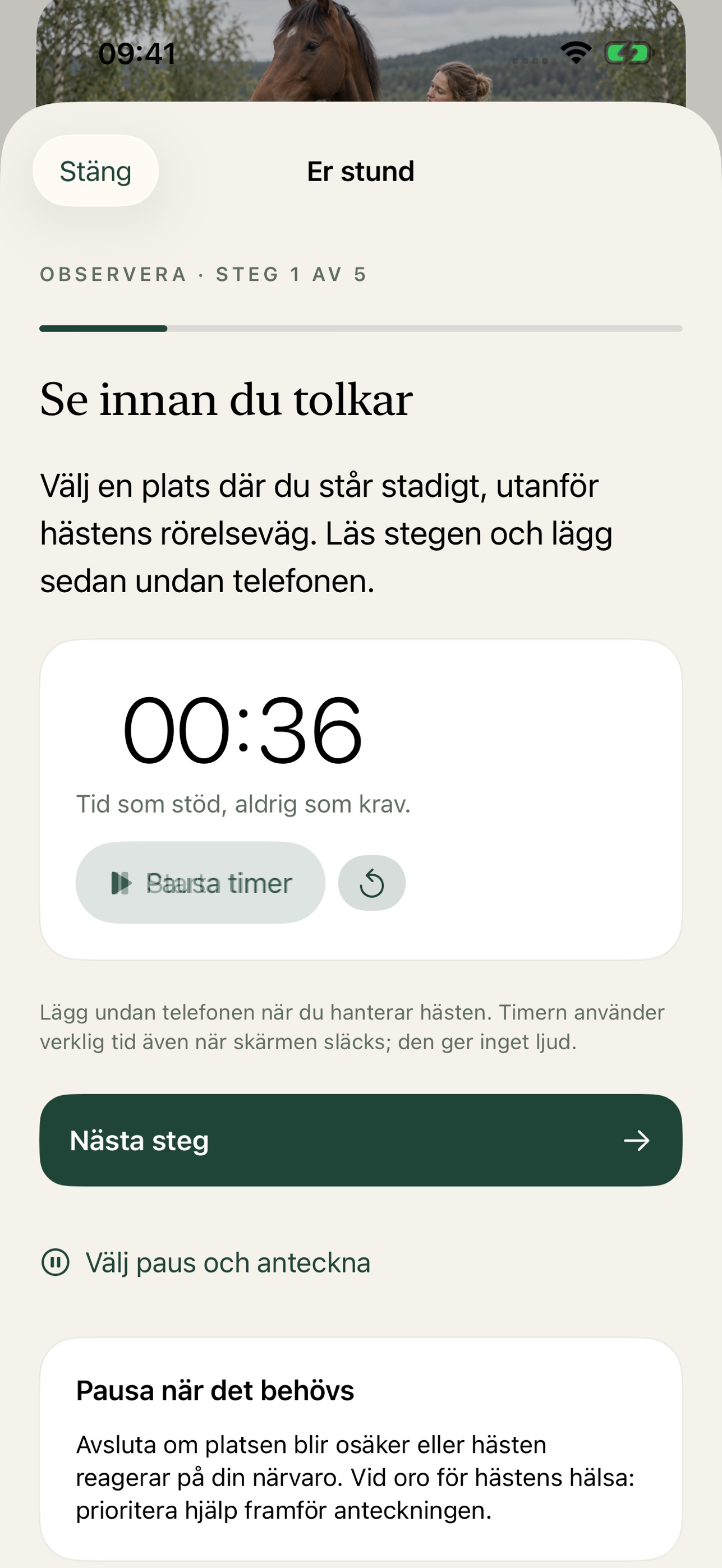 Screenshot 4 of Equi – Häst & människa