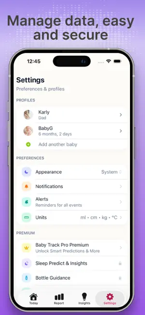 Baby Track Pro screenshot 2