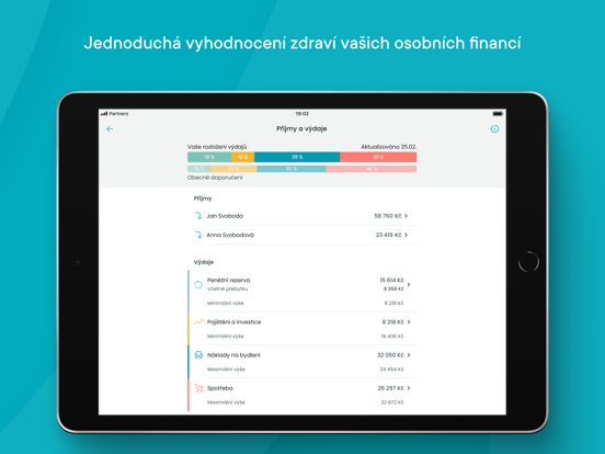 Partners iPad screenshot 2 - Finance app