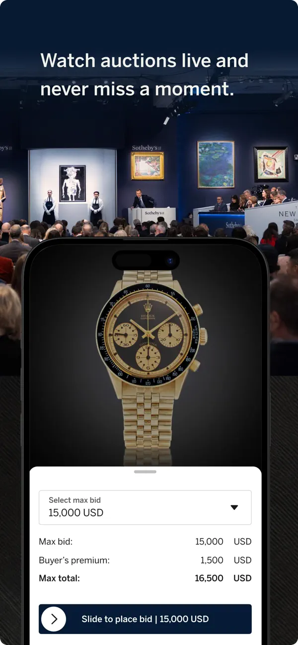 Screenshot #3 pour Sotheby's