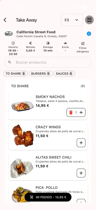 California Street Food screenshot 2