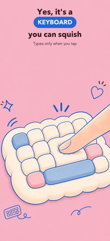 Mochi Keys: Squishy Toy Pad iPhone screenshot