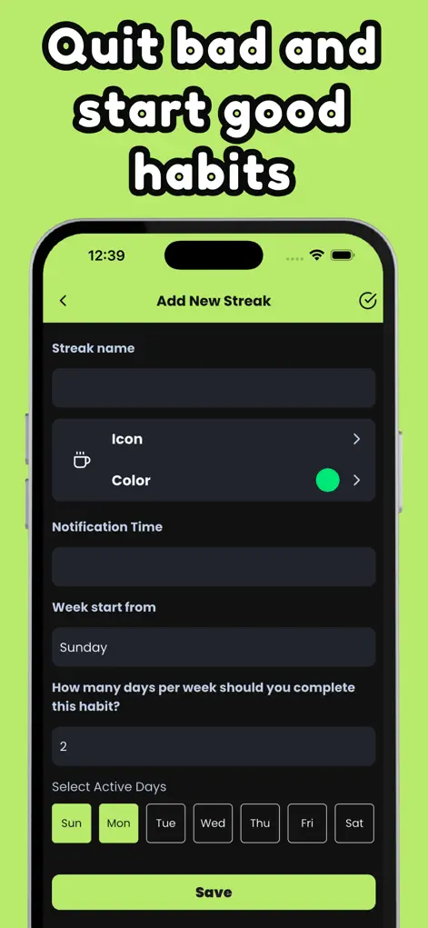 Streaks 2026 - Habit Tracker - App de Productividad | MWM