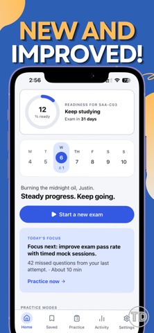 AWS SAP-C02 Dojo Exam screenshot