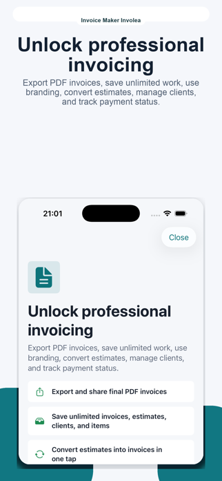 Invoice Maker Involea Screenshot 6 of 6