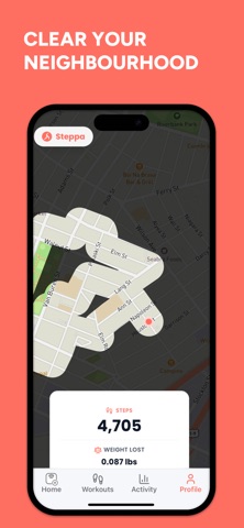 Steppa - Track & Explore screenshot