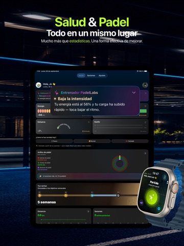 PadelLabs:  Padel AI Coach iPad screenshot 2