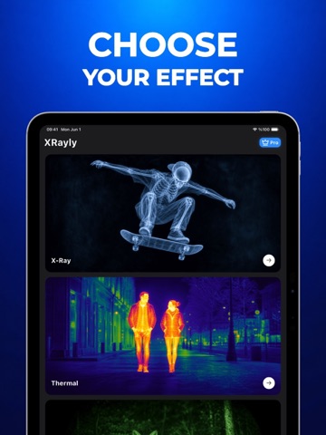 X-Ray Camera: XRayly iPad screenshot