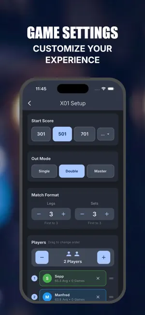 DartScore+ Darts Score Counter screenshot 4