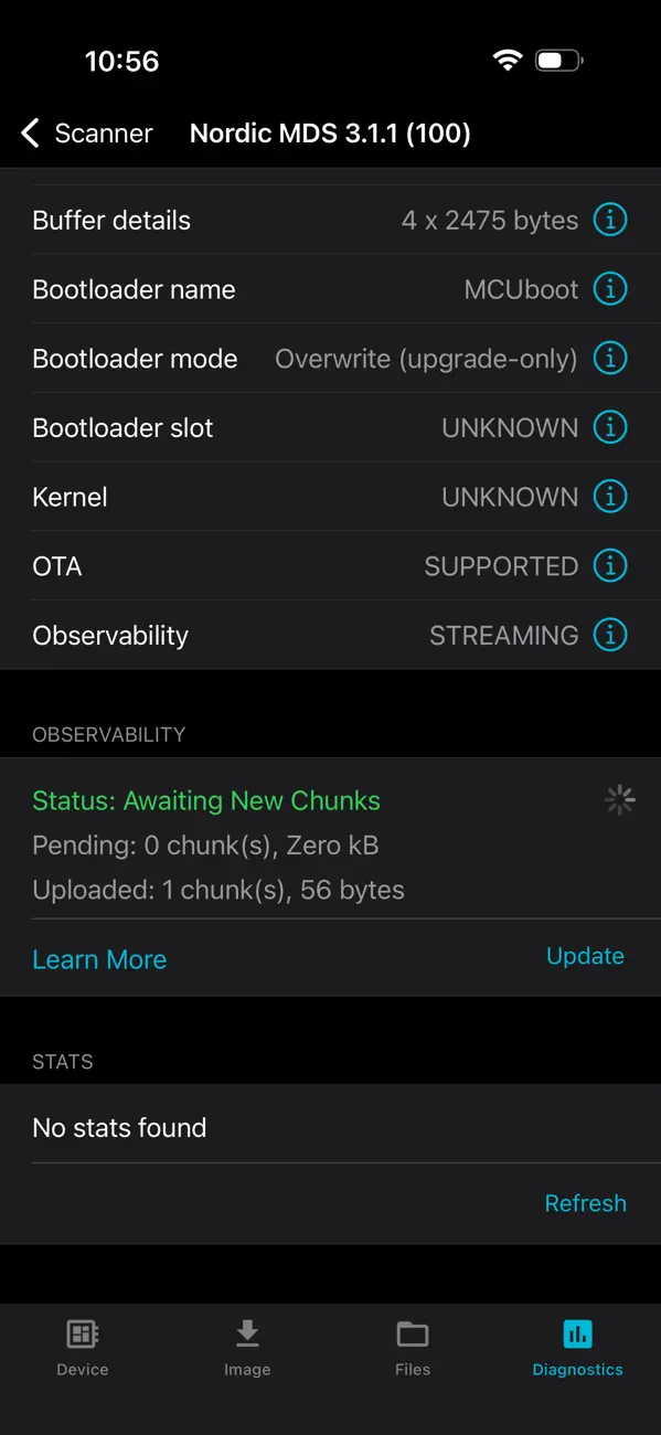 #4. nRF Connect Device Manager (iOS) Ved: Nordic Semiconductor ASA