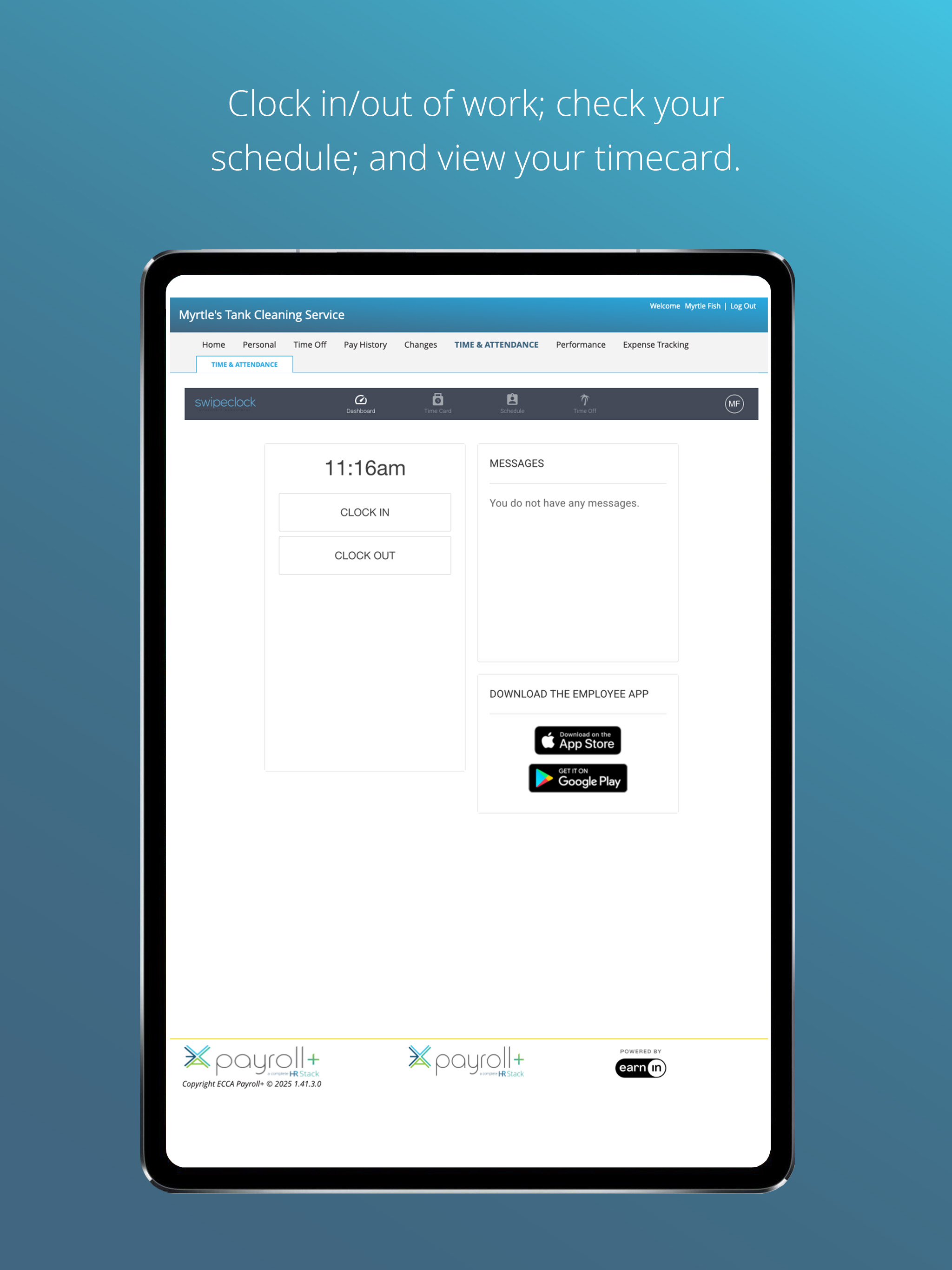 MyStack by ECCA Payroll+