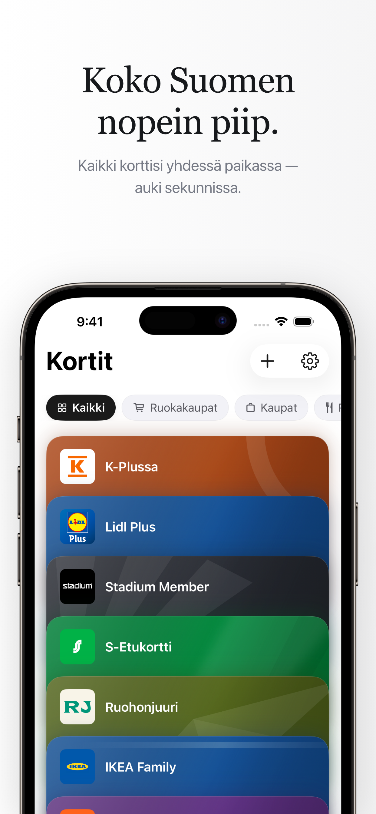Etukortit – Loyalty Wallet