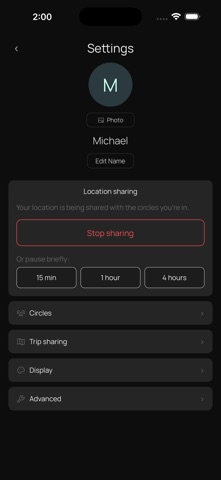 PearCircle iPhone screenshot