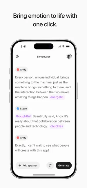 ElevenLabs: AI Voice Generator screenshot 6