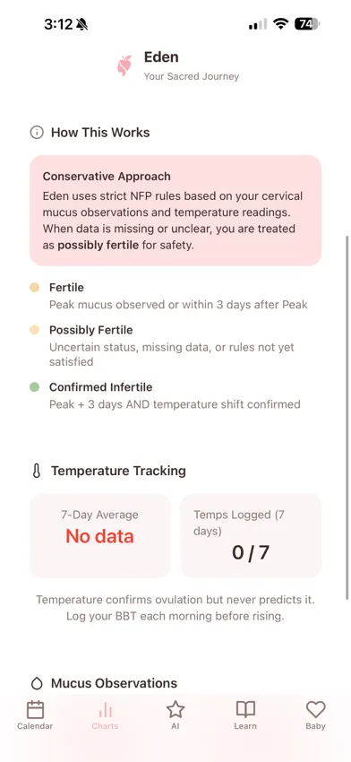 Eden Fertility screenshot 3