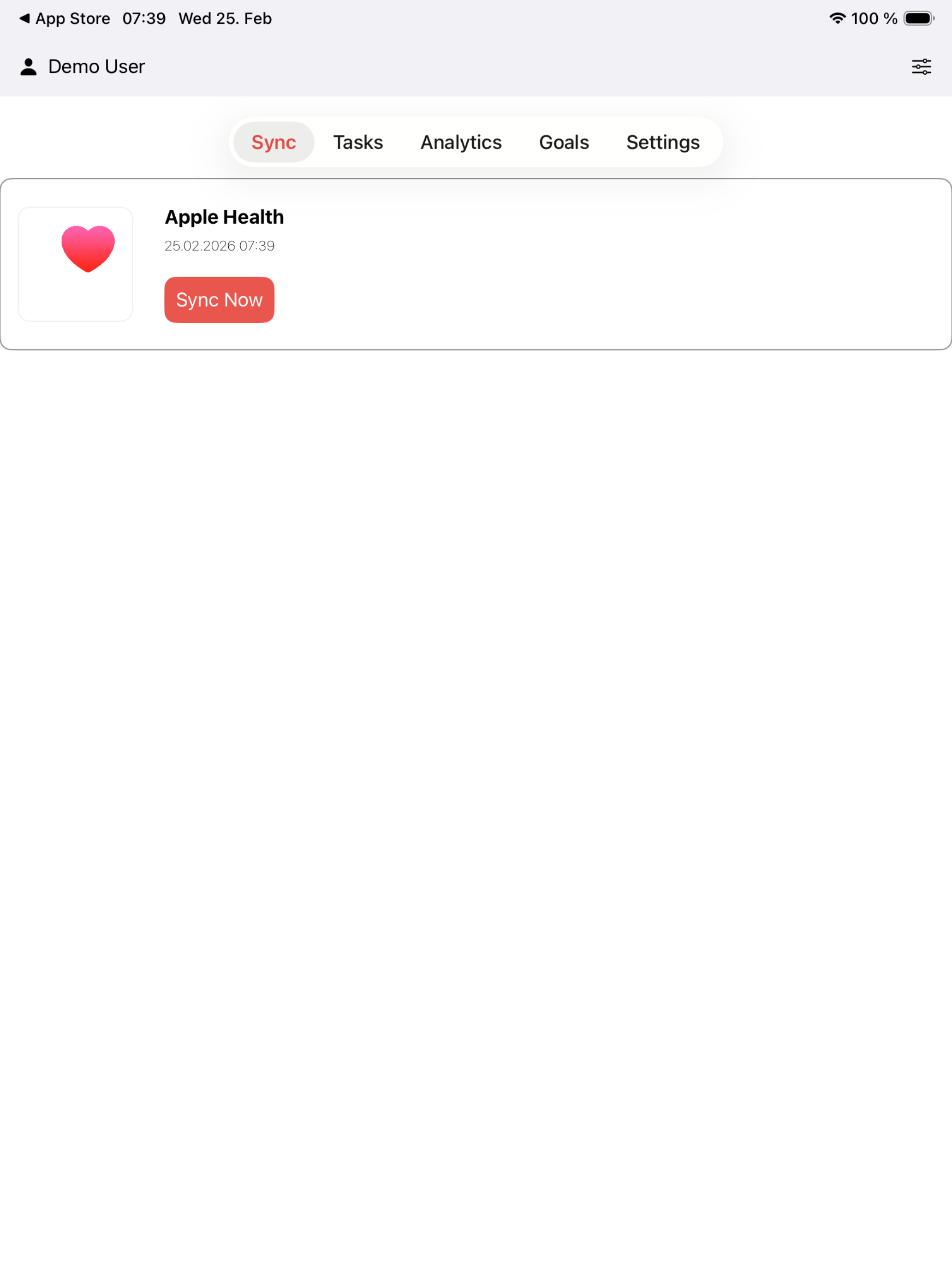 Fitrockr Sync
