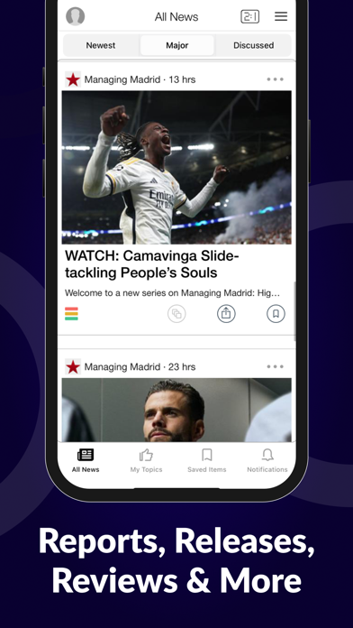 Madrid Fútbol News & Videos Screenshot