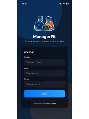 ManagerFit iPad screenshot