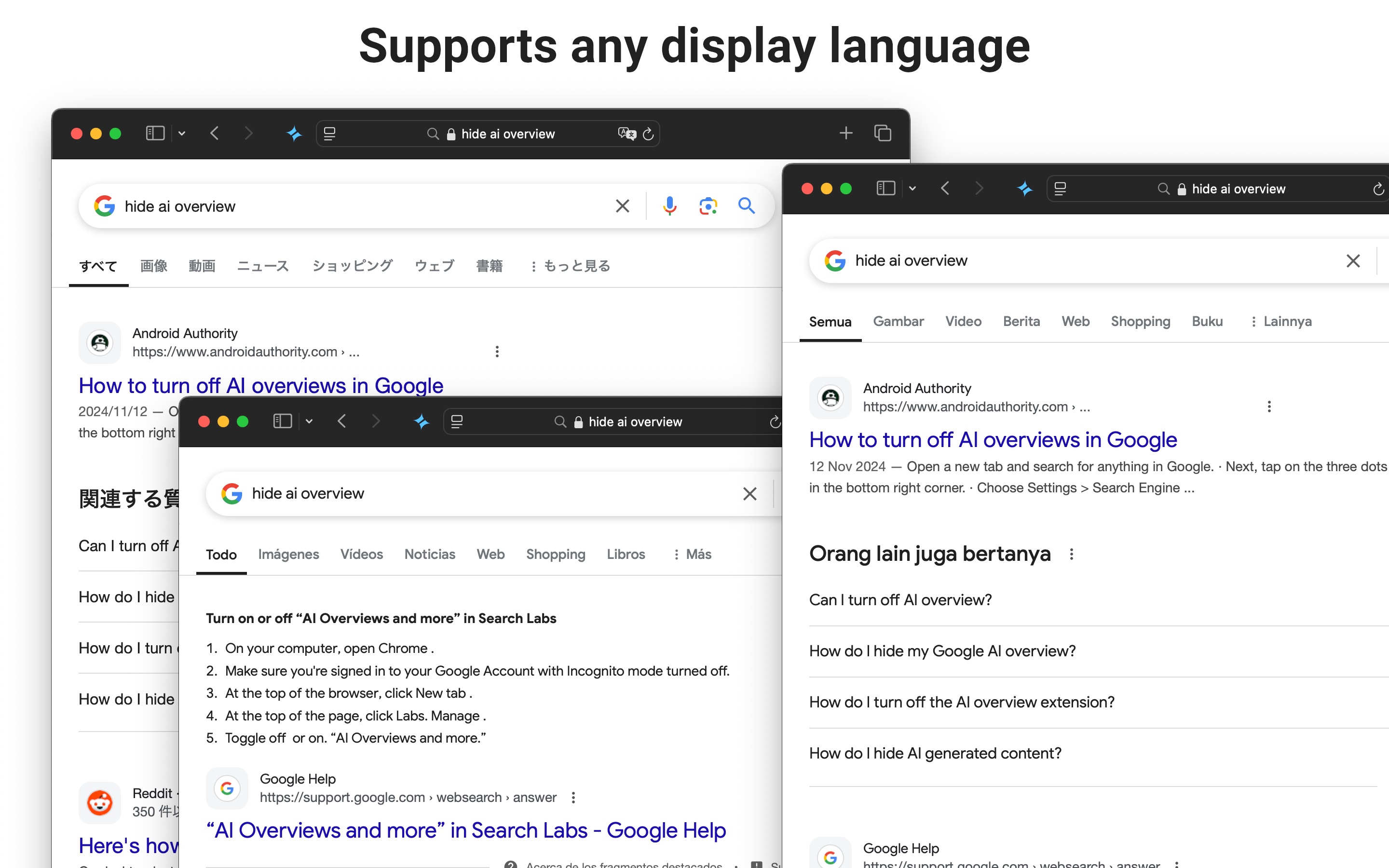 AI Overview Hider for Google screenshot 7