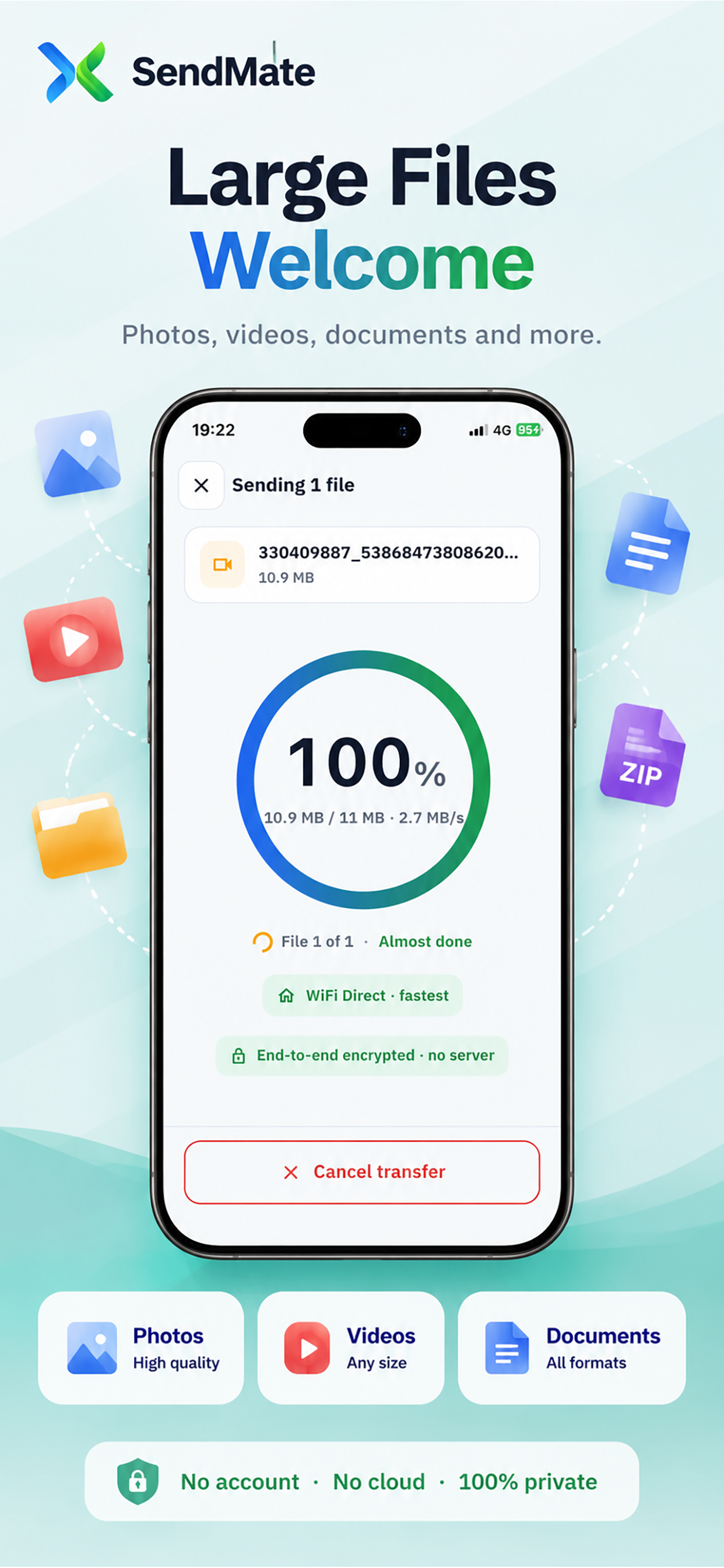 Send Mate : Fast File Transfer screenshot 4