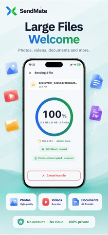 Send Mate : Fast File Transfer Screenshot 4 of 6