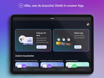 Prüfungs.TV iPad screenshot