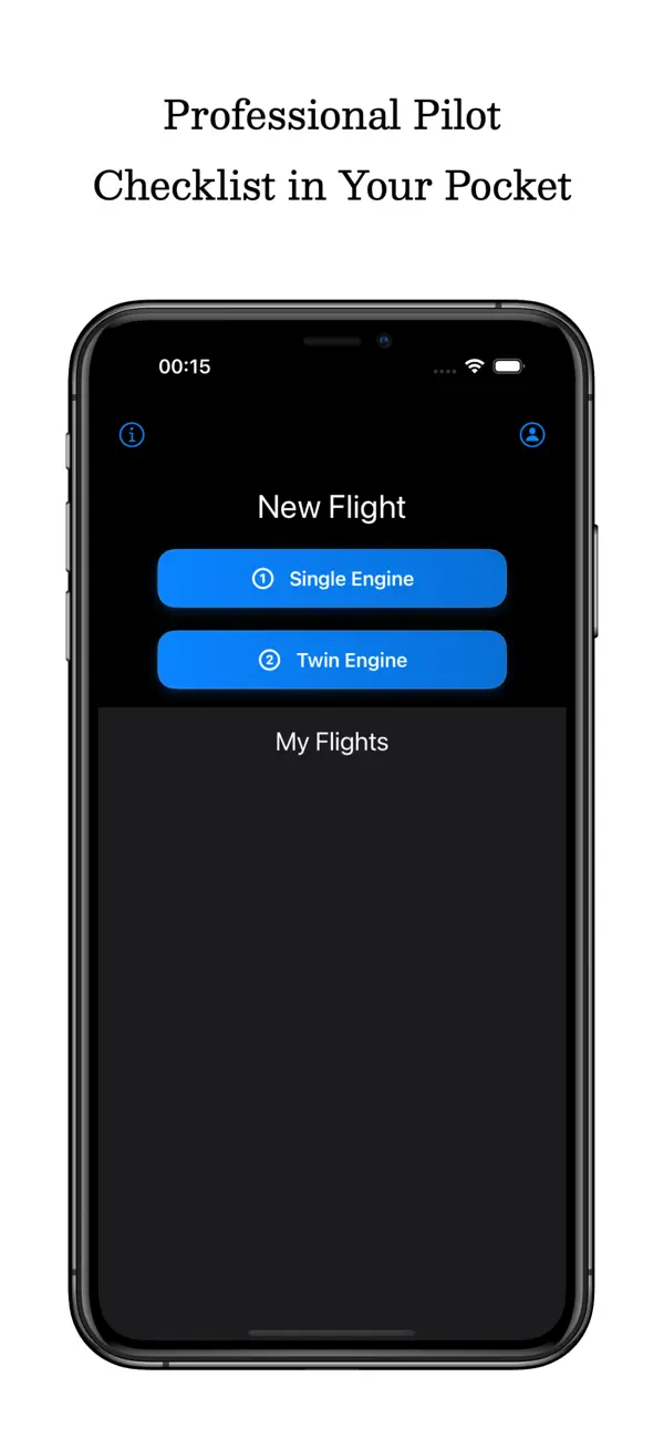 Screenshot #1 pour Safe Flight Checklist