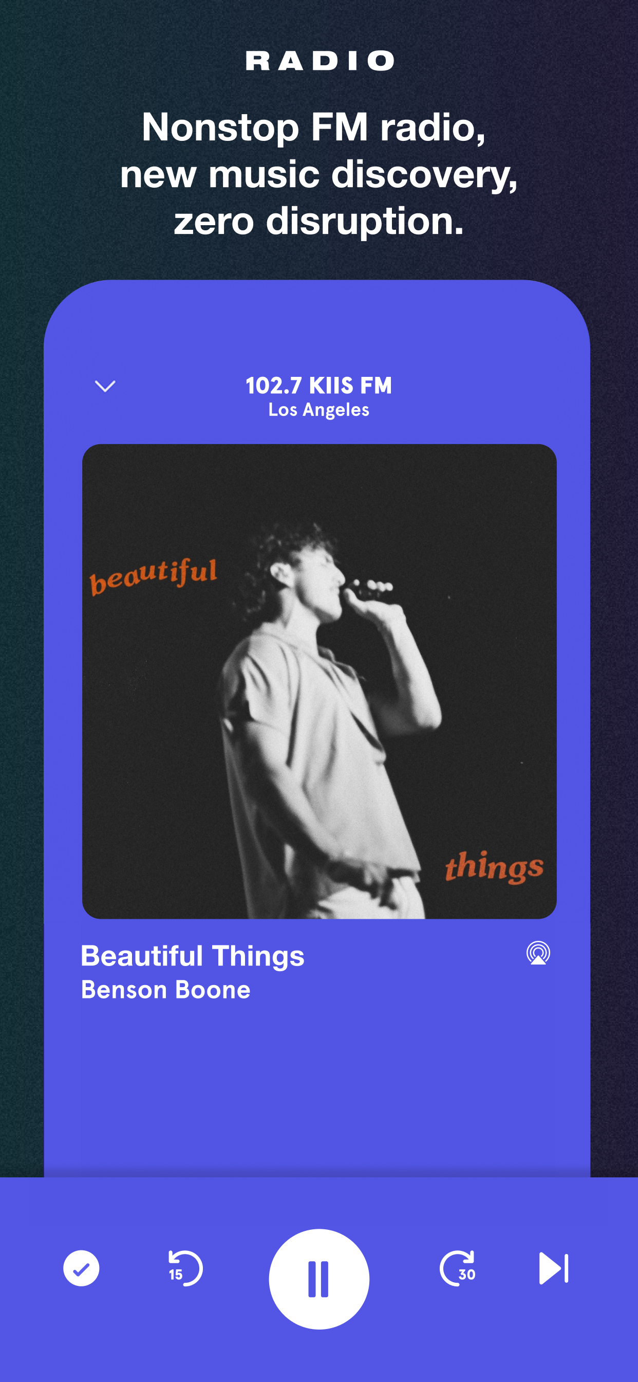 faidr: FM Radio app screenshot 3