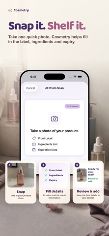 Cosmetry: AI Skincare Tracker Screenshot 2 of 10