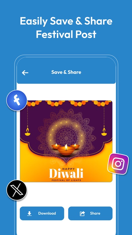 Festivo - Poster Maker screenshot-4