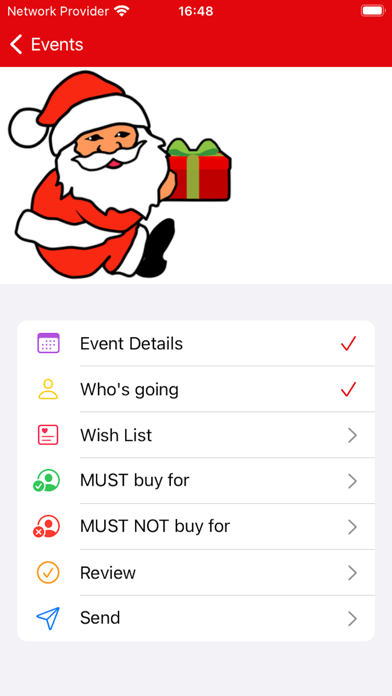 Secret Santa - gift exchange Screenshot