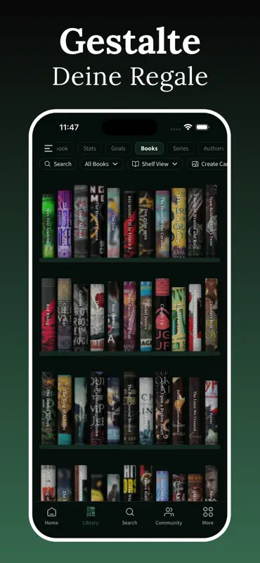 BookPine: Buch Tracker & Stats screenshot 2 of 8