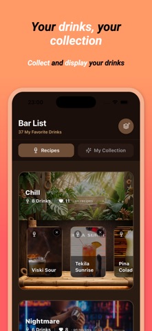 DrinksMaster: Cocktail & Bar iPhone screenshot