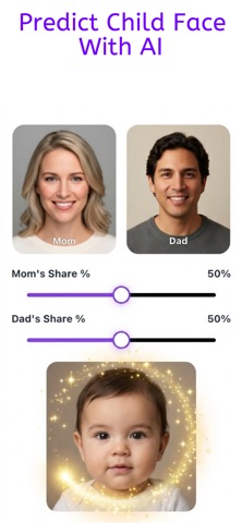 Future Baby Generator: Face AI iPhone screenshot
