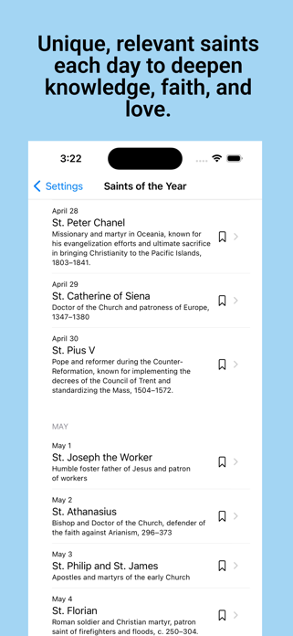 Daily Saint Reflections Screenshot 3 of 3
