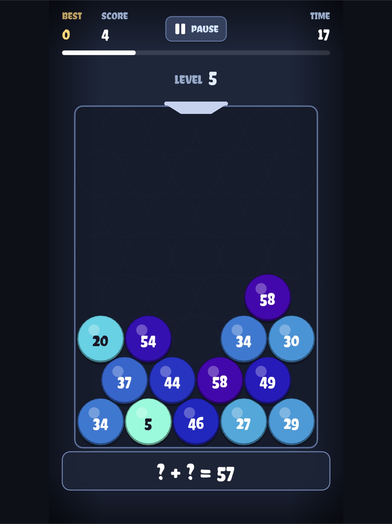 Screenshot 7 of Sum-thing: Math Link Puzzle