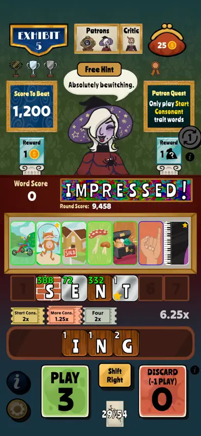 Scriver: A Word Game screenshot 1