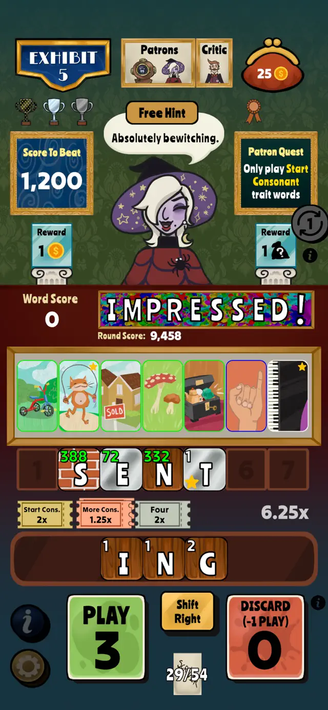 Scriver: A Word Game screenshot 1