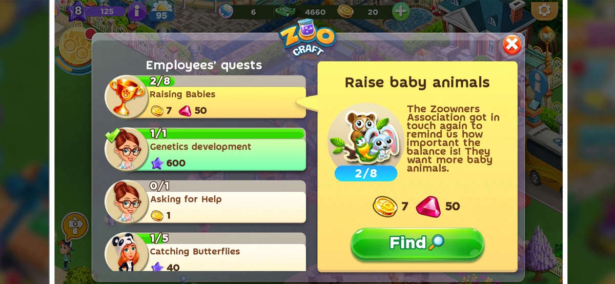 Zoo Craft - Animal Park Tycoon screenshot 6