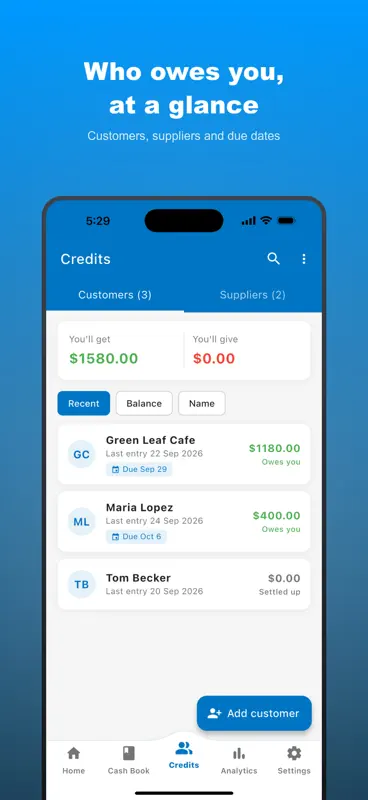 Offline Cashbook screenshot 10 of 10